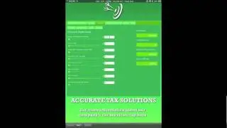 New iPad application for Accurate Tax Solutions