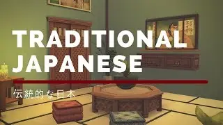 Traditional Japanese - Sims 4 Speed Build - Apartment