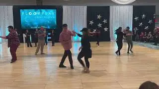 Jesse Lopez and Ariel Peck | Orlando Floorplay New Years Eve 2021/2022 West Coast Swing