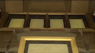 US Constitution on display at National Archives Museum in DC