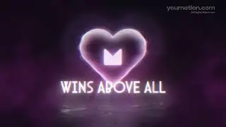 Cinematic Heart Logo Reveal | Wins Above All Motion Graphics