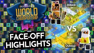 POLYTOPIA World Championship Face-off HIGHLIGHTS Zebasi VS Oumaji
