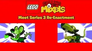 Lego Mixels - CAM Meet Glurt Series 3 Re-Enacment @PelucheDulce @MixelsArchives