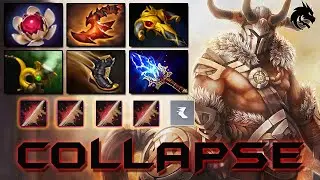 Collapse - PERFECT Centaur Warrunner Gameplay | Dota 2 Pro Offlane Gameplay!