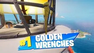 Search different golden pipe wrenches Fortnite, All locations