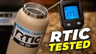RTIC 36oz Stainless Steel Bottle Test and Review