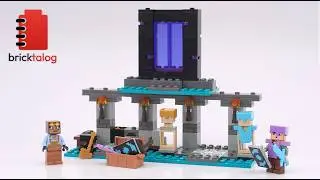 LEGO Minecraft The Armoury 21252 Speed Build