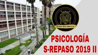 FULL REPASO🚨/PSICOLOG&Iacute;A SEMANA 19 PRE SAN MARCOS 2019 II 📚🖥️