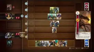 The Witcher 3 - let's play Gwint gegen den Droiden M&auml;ussack