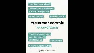 Zaburzenie osobowości paranoicznej