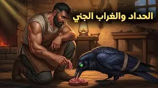 #قصة الحداد والغراب الجني | قصص خيالية مشوقة قبل النوم | قصص قبل النوم للكبار والصغار