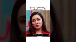 Real Horror Experience of Shraddha Kapoor👻 #shraddhakappor #stree2 #horror #rajkumarrao #shraddha ❤