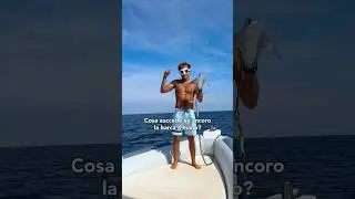 Il metodo migliore per ancorare la barca 🧑🏼&zwj;✈️⚓️ #ancora #freediving #apnea #underwater #barca