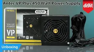 Antec VP450P Plus 450 Watt Power Supply Unboxing