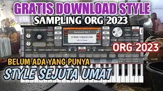 Style Pa 700 Sejuta Umat Enak ||Versi Org 2023/2023