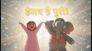 Hoorab harum ne lgaye HEALTH ki class | kids poem | #poofyplanet
