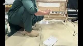 Electric baby swing 