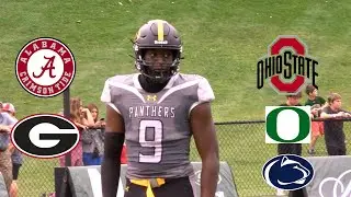 Zion Elee | St Frances Academy (MD) 5 Star Edge Rusher | 2 Sacks vs St Joe's-Montvale (NJ)