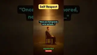 Protect your dignity. #selfhelp #respectmatters #ytshorts #quotes #quoteoflife #motivateyourself