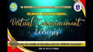 DGBZMSF 4th Commencement Exercises (1st Virtual Rites)