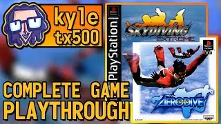 Skydiving Extreme [Aero Dive] (PS1, 2001) - Freefall Bust a Groove? - Full Game Playthrough
