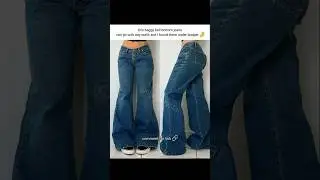 baggy bell bottom jeans 💋 Comment for 🔗 #jeans #bellbottomjeans #style #fashion #fashiontrends