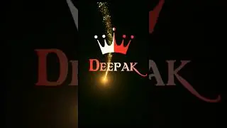 Deepak name whatsap status || name art video || #trending #shorts #whatsappstatus #video