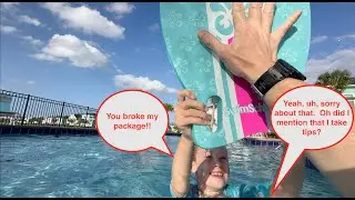Splash Down, Package Delivery Fail   4K