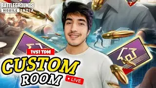 BGMI LIVE 1v1 TDM CUSTOM ROOM🔴| BGMI NEW 4.2 UPDATE ! ❤🥰 #bgmilive #shortsfeed  #bgmicustomroom