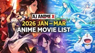 2026 Jan to Mar Anime movie list in Tamil #anime #movie #newrelease 