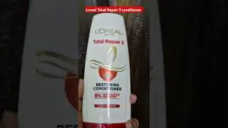 L'oreal Total Repair 5 Conditioner review #Conditioner #haircare #shorts #ytshorts