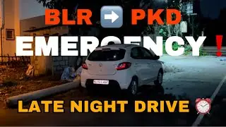 Emergency Drive to Hometown !😱😨🚗 Bangalore to Palakkad , Kerala | Rockstar Vlogs