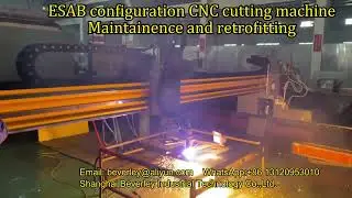 Retrofitting for ESAB CNC plasma cutting machine