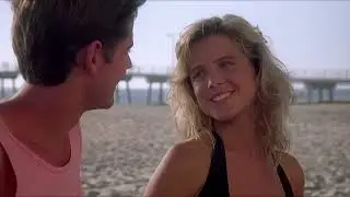 Courtney Thorne Smith Side Out 1990 C  Thomas Howell scene 2 remastered 4k