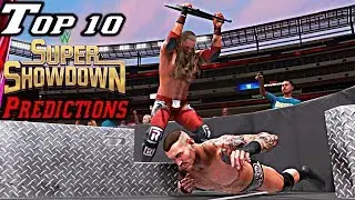 WWE 2K20 Super Showdown 2020 Predictions! Top 10