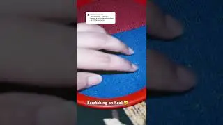 #velcro  #asmr #scratching on hook #oddlysatisfying #crunchyasmr #crispy #tingles