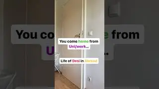 Life Of A Desi In Abroad #shorts #funny #relatable