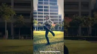Low Kick to 180 Kick #shorts #wushu #kungfu