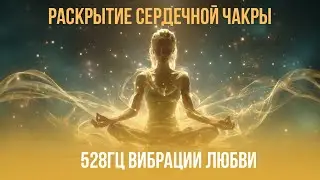 Раскрытие Сердечной чакры 528ГЦ Вибрации Любви