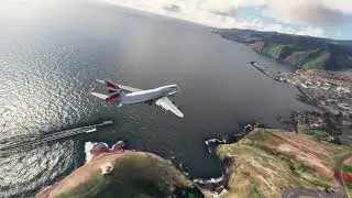 British Airways Boeing 747-8 Safely Executes Go-Around at Madeira Airport