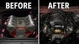 some idiot puts a truck intake on his LS swap