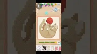 Cat Playing Ball of Yarn | E-CRAFTY FR #amazing #colorful #creative #crossstitch