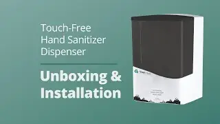 [Unboxing & Installation ]  Touch-Free Hand Sanitizer Dispenser