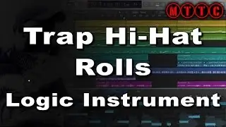 Trap Beat Hi-Hat Rolls in Logic Pro X | Arpeggiator