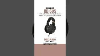 Sennheiser HD505 Wired Headphone Launched in India #sennheiser #headphone#wiredheadphones