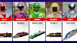 All TRAIN Mecha In Super Sentai