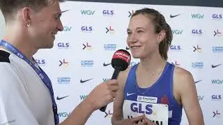 SIEG IM ALLEINGANG | Hanna Klein 1. Platz 5000m