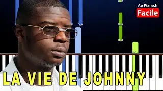 Ninho - La vie de Johnny - Piano Cover Tutorial Instru (Au Piano.fr)