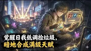 觉醒日我低调捡垃圾，暗地合成满级天赋!#漫画 #小说 #玄幻