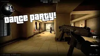 CS:GO: Dance party! Mirage comp MP9 vs AWP